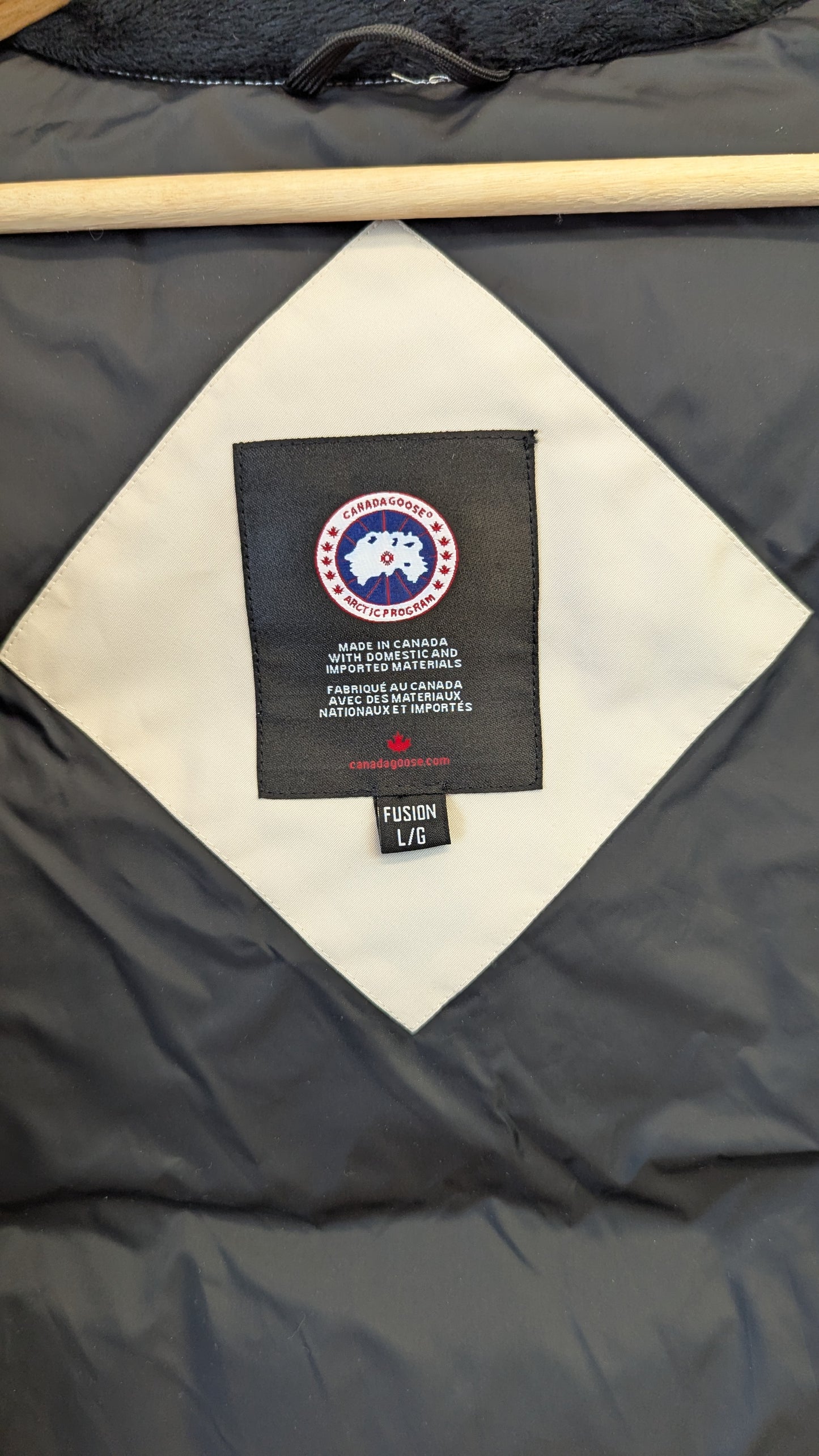 Canada Goose Beige Puffer Vest