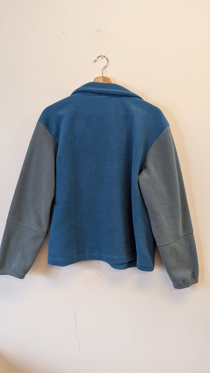 Patagonia Blue Gray Fleece Jacket M