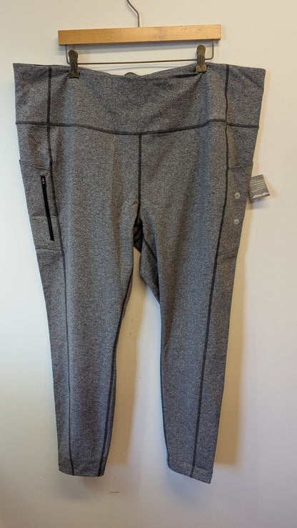 Eddie Bauer Women's 2X and 3X Active Leggings NWT