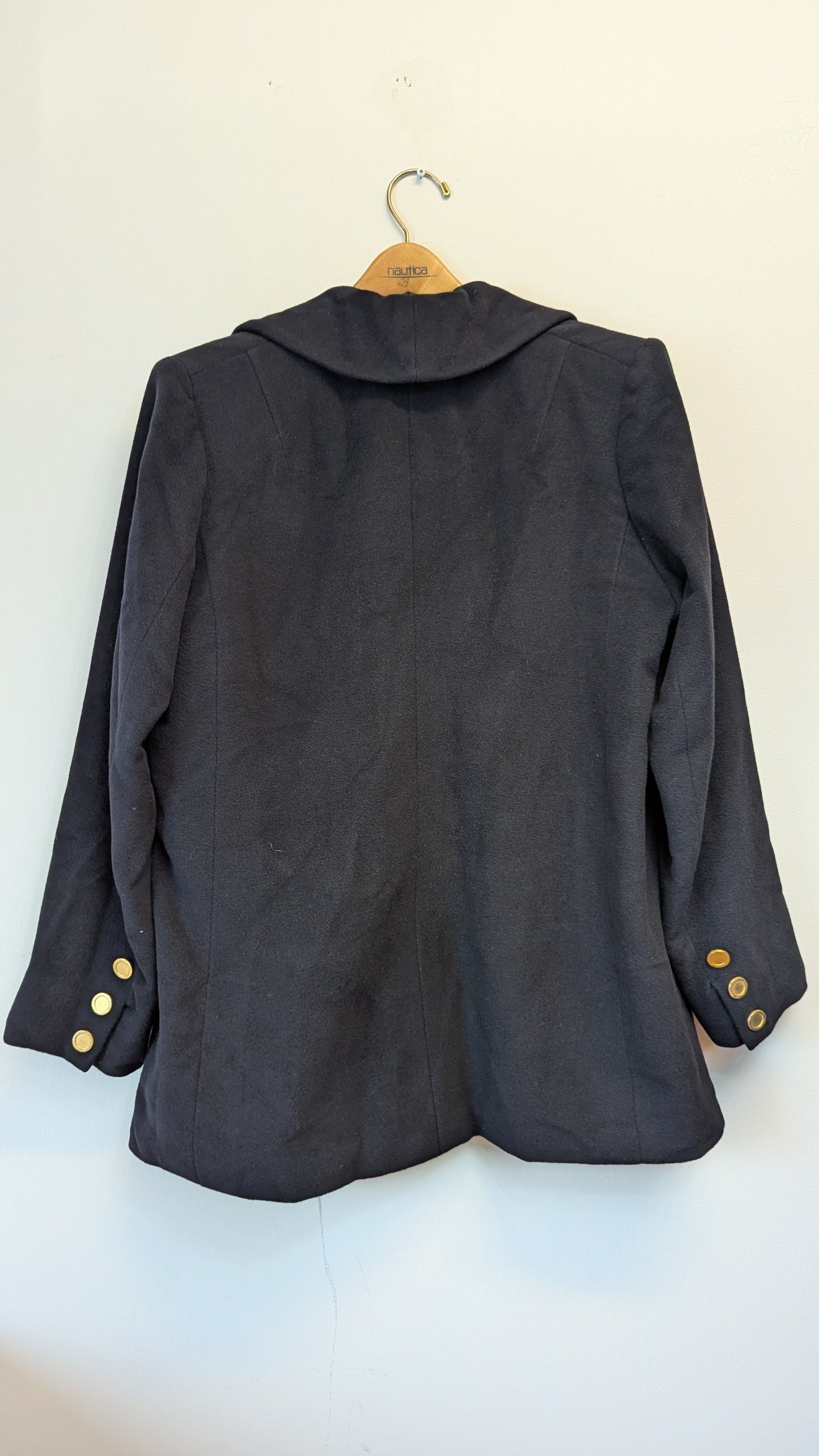 Priorities by Franca Ranieri Double Breasted Pea Coat around size M