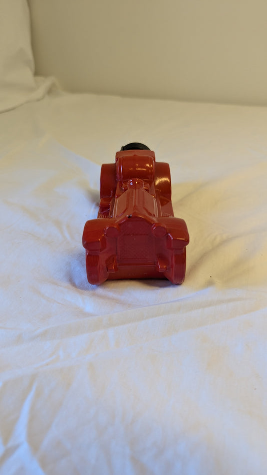 Red Vintage Avon after shaving collectable