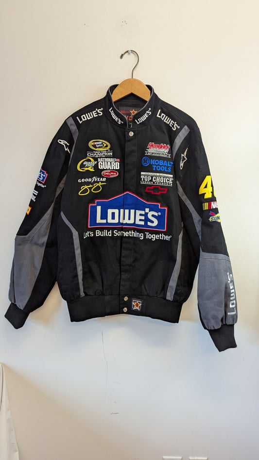 JH Design Lowe's NASCAR Jimmie Johnson 48 Racing Jacket M