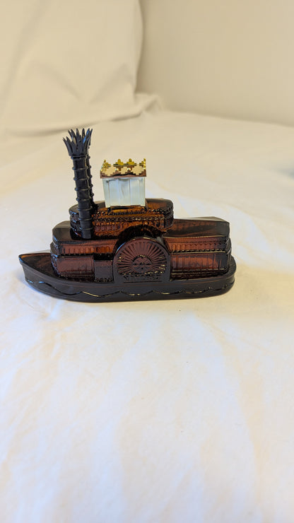 Avon Side Wheeler steamboat aftershave bottle