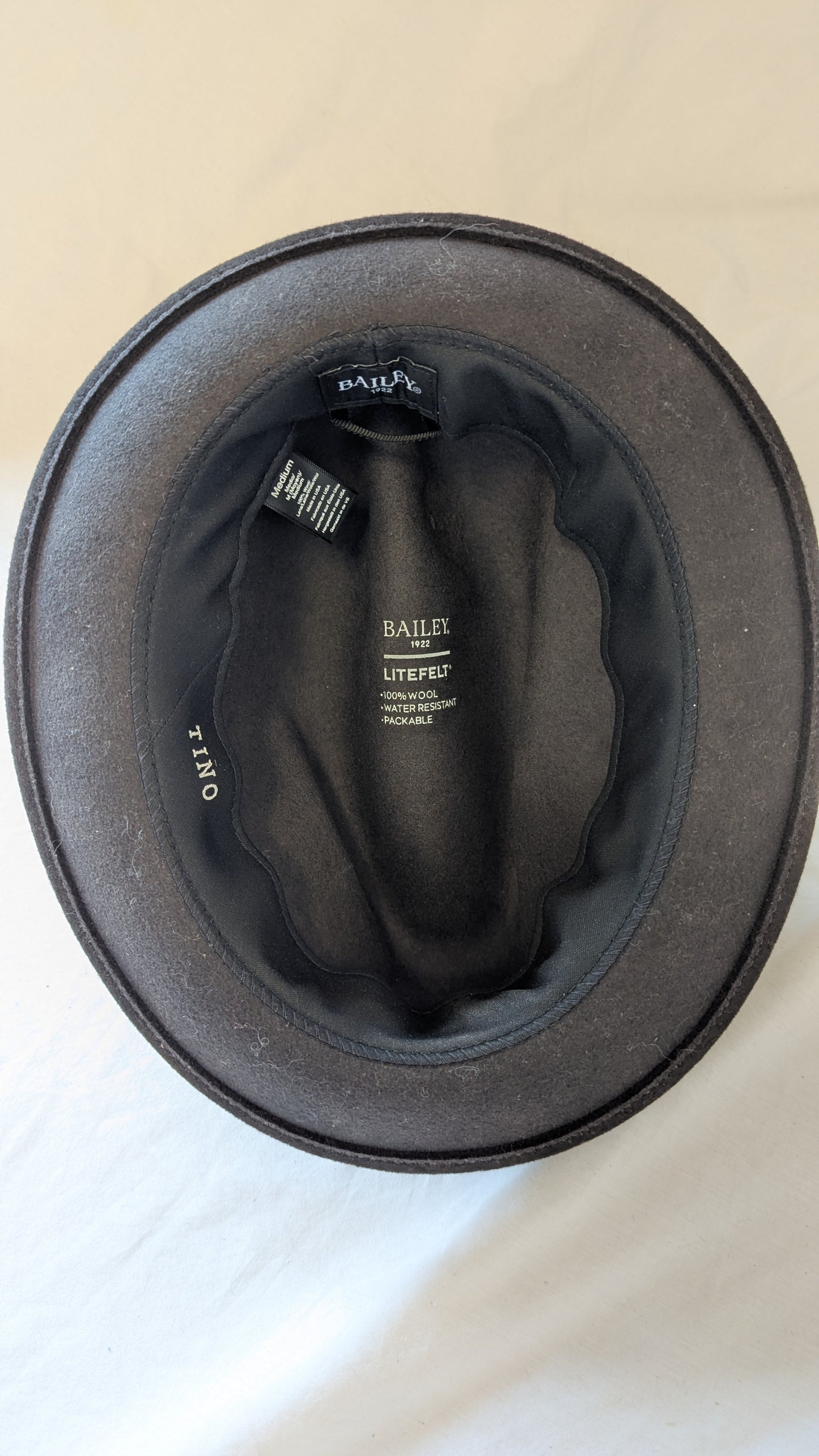 Bailey 1922 Tino Wool Fedora