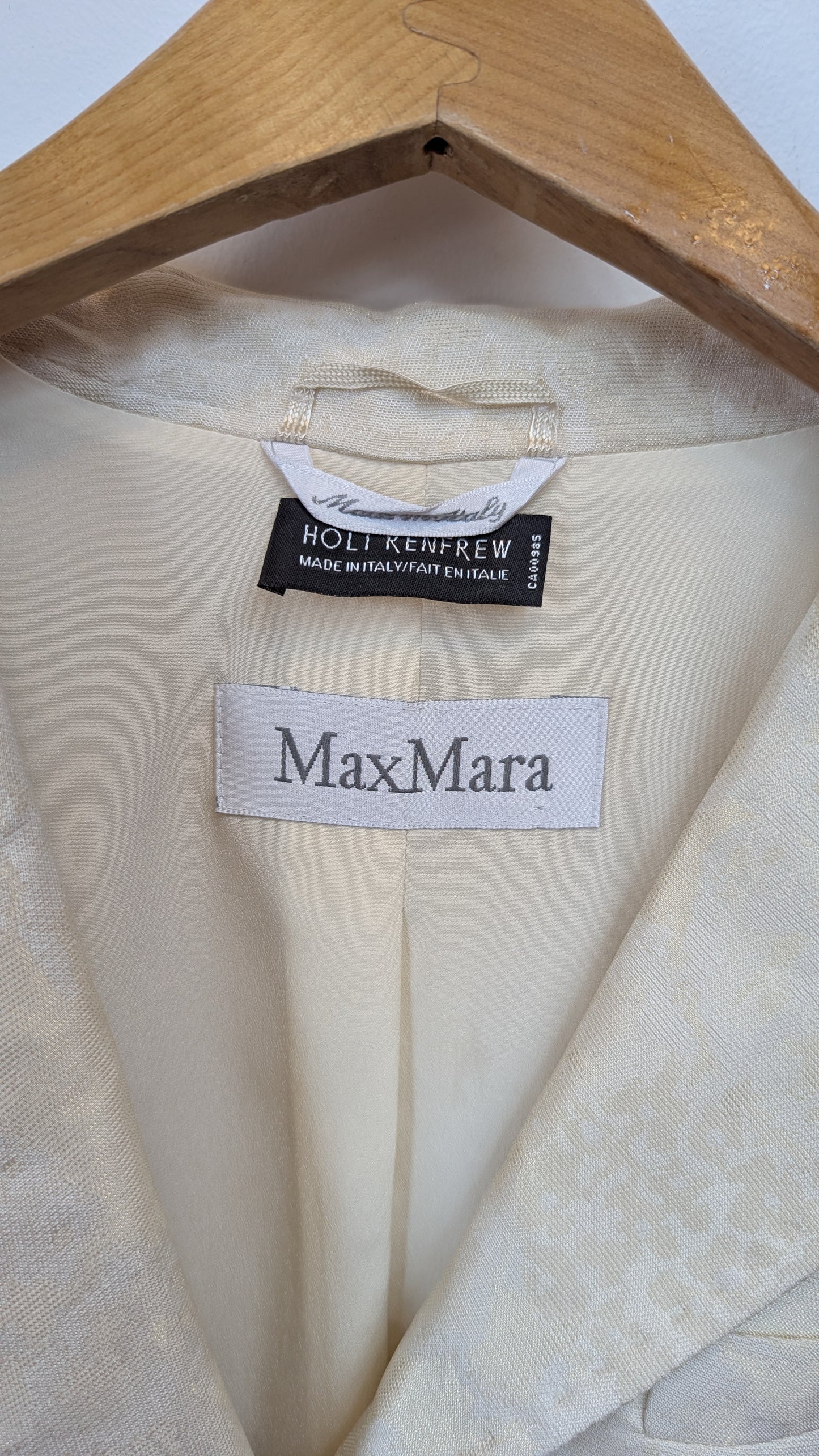 Max Mara Jacquard Blazer around size M