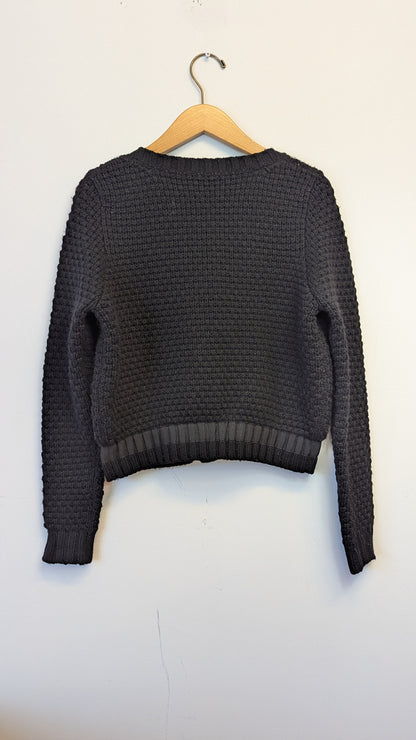 Tara Jarmon Black Embellished Cardigan