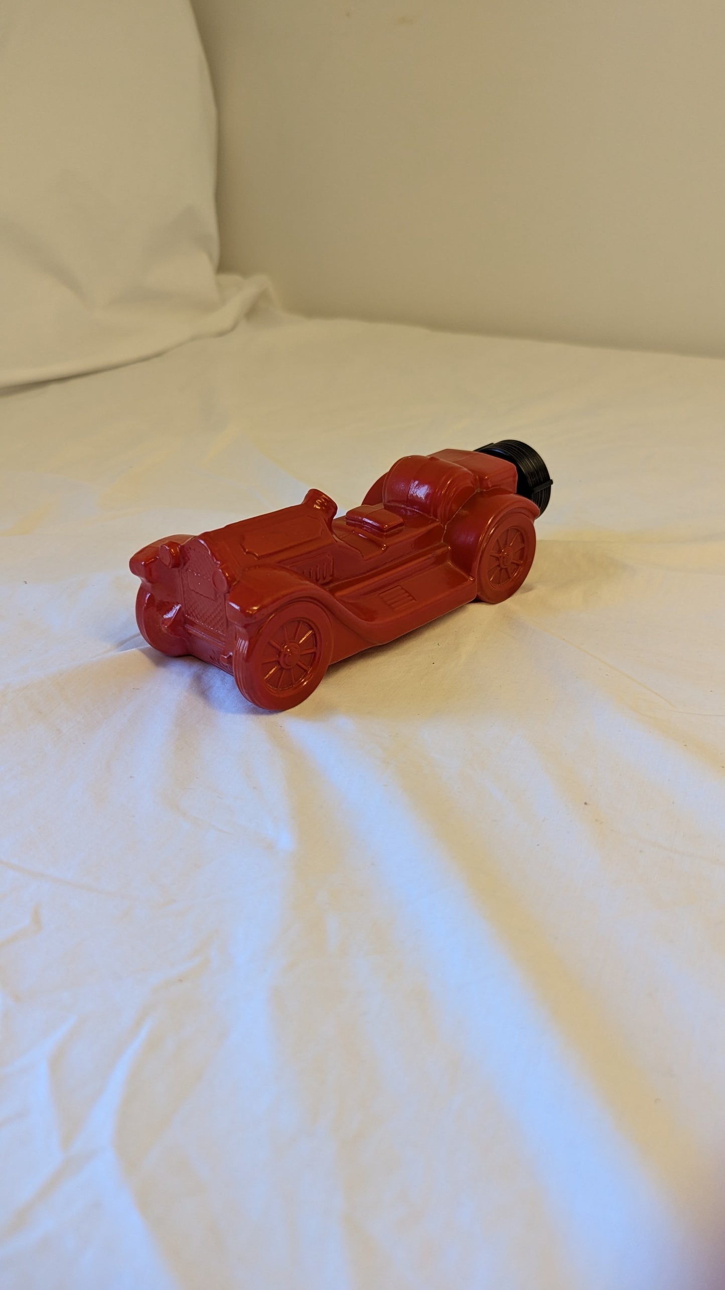 Red Vintage Avon after shaving collectable