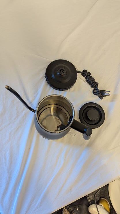 Bodum Black Electric Gooseneck Kettle