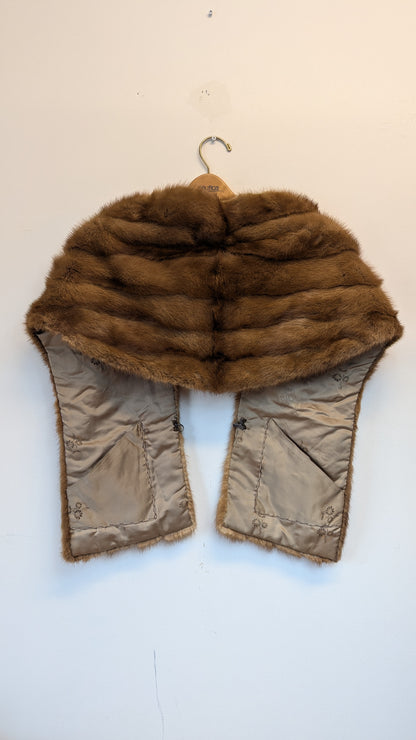 Vintage Mink Fur Stole