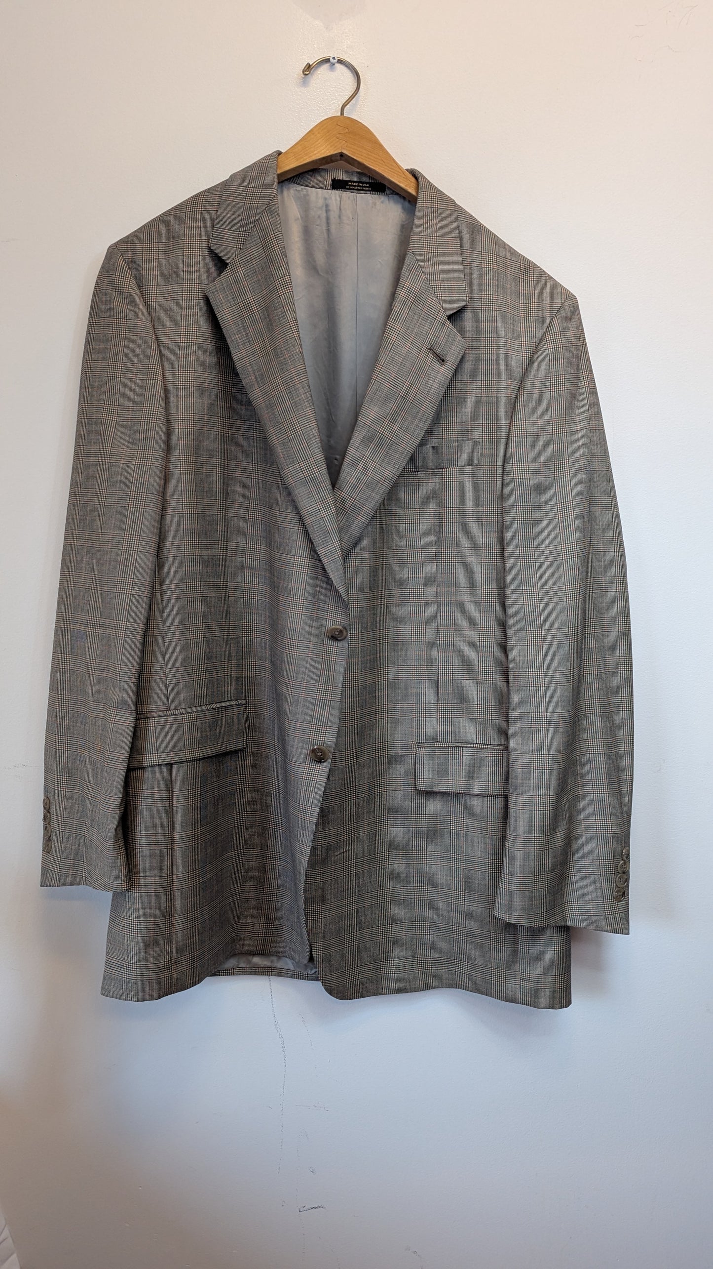 Hart Schaffner & Marx Gold Trumpeter Sport Coat around size L
