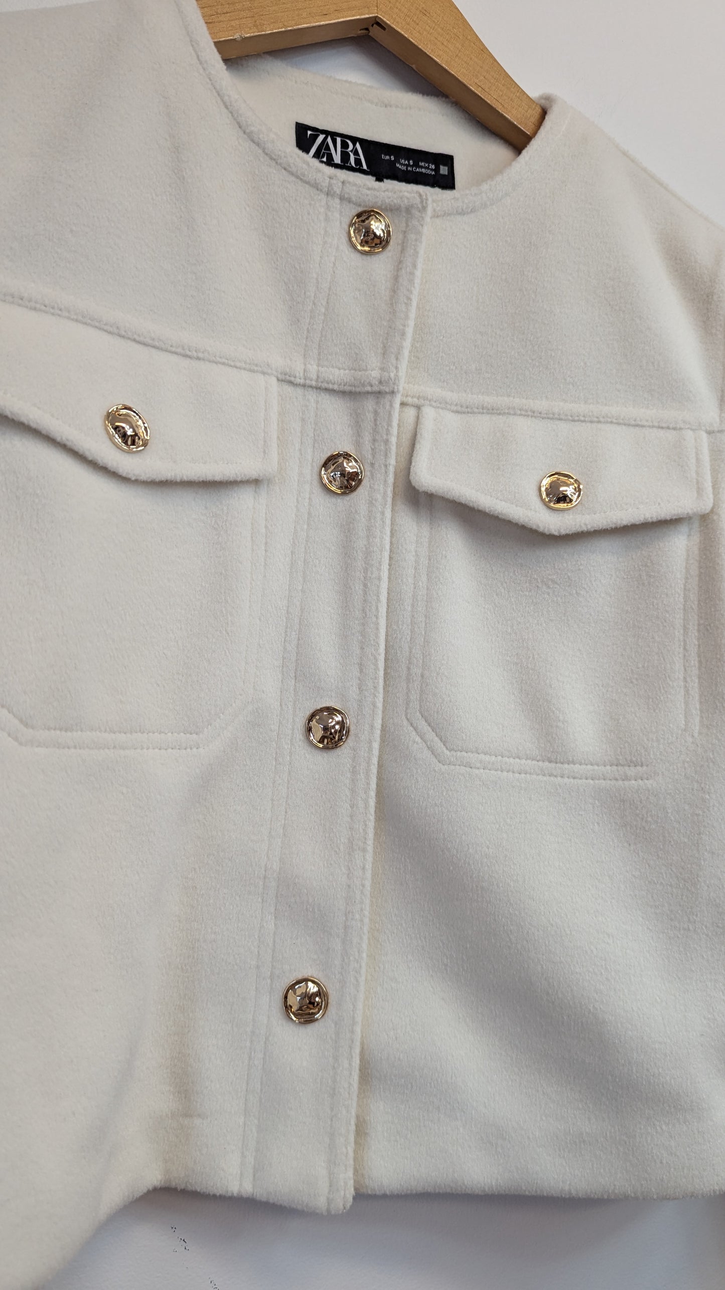 Zara Cropped Jacket
