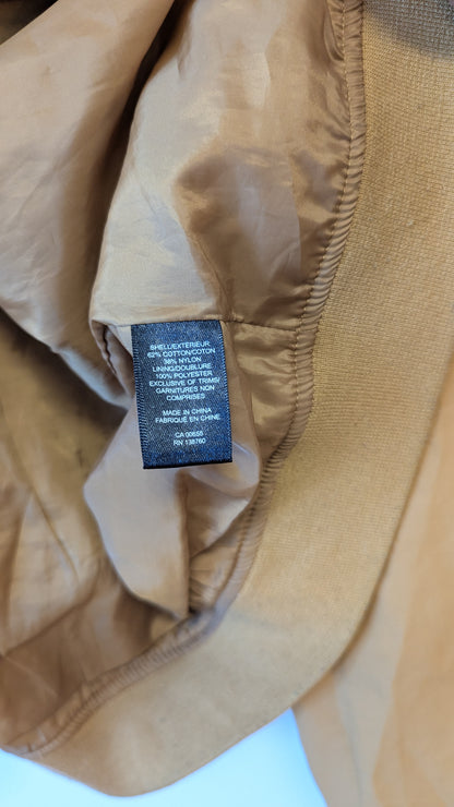 RW & CO. Tan Bomber Jacket XL