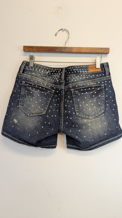 Guess Studded Denim Shorts