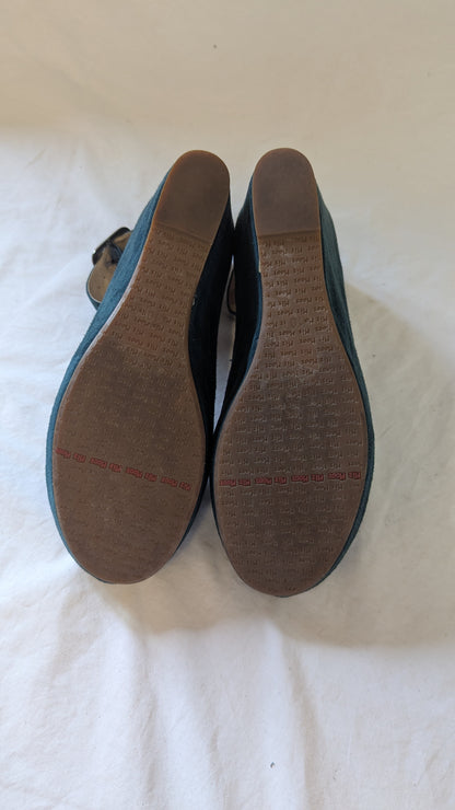 Miz Mooz Suede Wedge Sandals