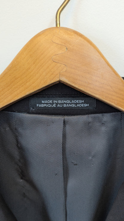 Nautica Men's 2-Piece Suit - Black around size L
