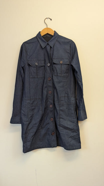 Theory Denim Shirt Dress