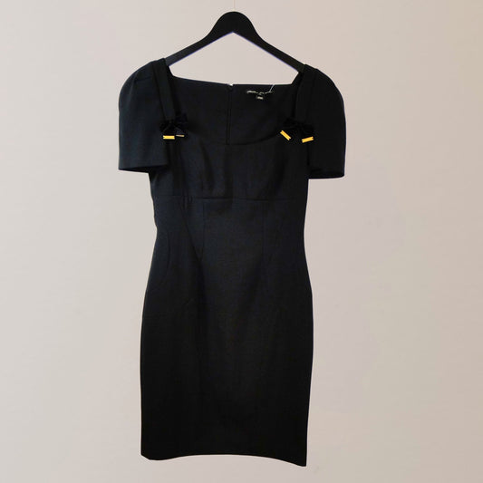 Sandra Angelozzi, black coctail  dress
