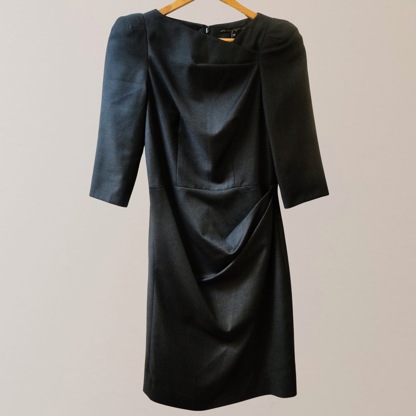 Sandra Angelozzi dark gray dress