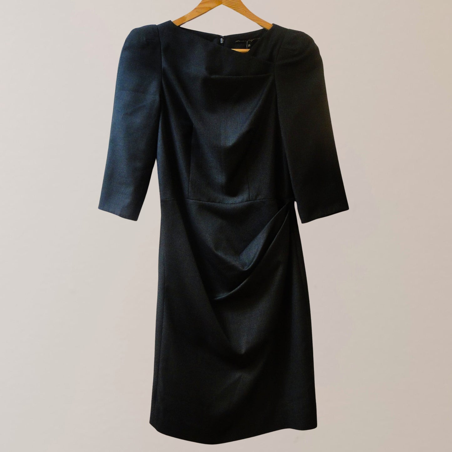Sandra Angelozzi dark gray dress